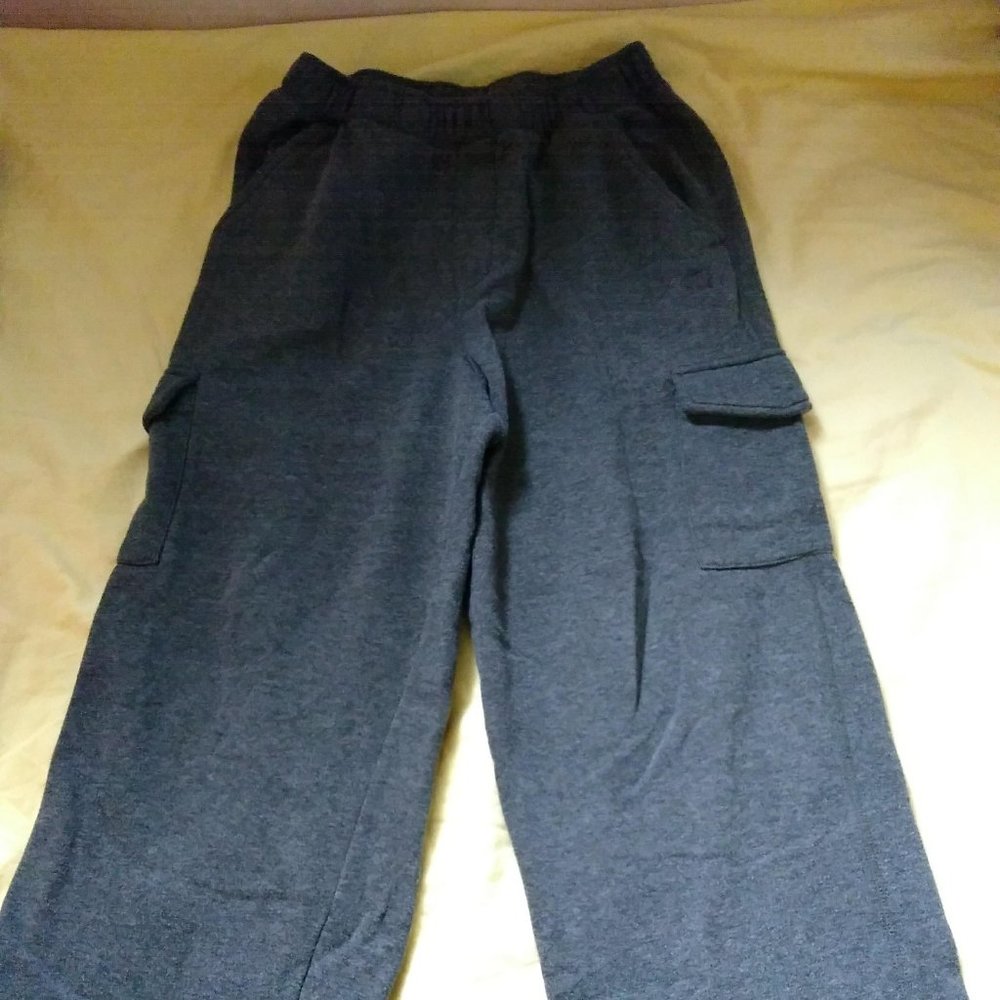 Starter XXL 18 Charcoal Cargo Sweatpants (Boys)